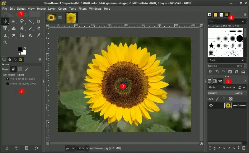 phần mềm chỉnh sửa ảnh tốt nhất GIMP